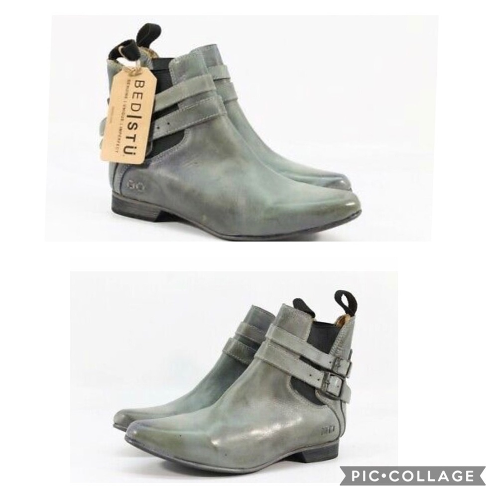 BED STU Cobbler “Ravine”Leather Ankle Boots 7-7.5